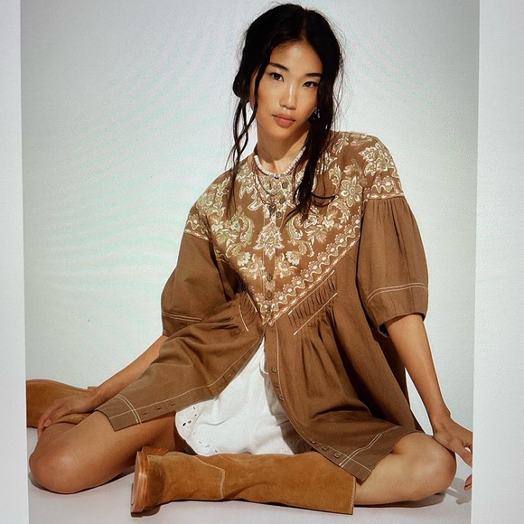 Free People Orson Mini Dress size Small NWT - Picture 2 of 8